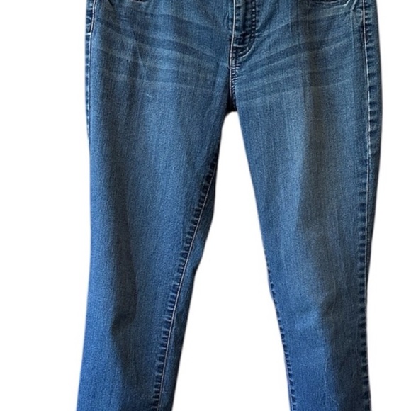 Jennifer Lopez Blue Straight Leg Jeans - Picture 1 of 4